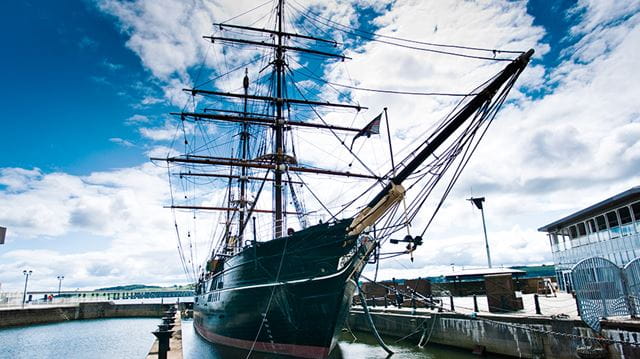 48 hours in Dundee: RRS Discovery ship